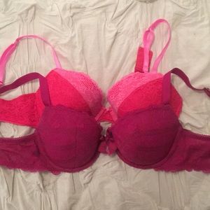 Aerie Ella and Bridget Bras